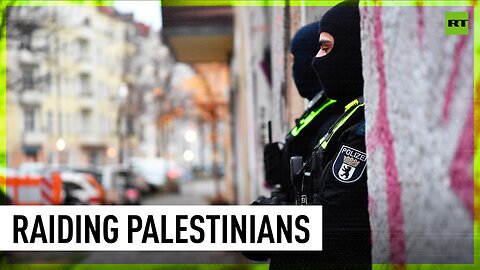 Human rights group accuses Germany of hypocrisy amid anti-Palestinian raids