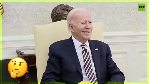 Did Biden laugh when asked if he wants Ukraine to win? Who knows…