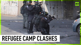 Palestinians, Israeli security forces clash amid refugee camp siege in East Jerusalem