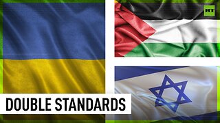 Western double standards on Ukrainian conflict and Israel-Hamas war