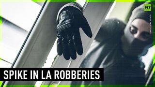 LA on high alert amid spike in follow-home robberies