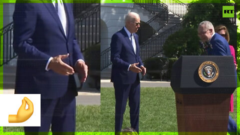 Hello? Is it me you’re looking for? | Biden just can’t get enough handshakes