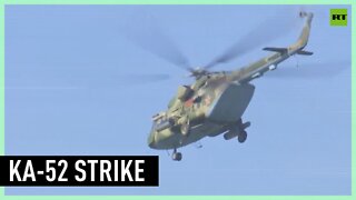 Russia’s Ka-52 helicopter crews in combat