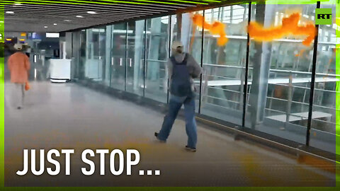 Just Stop Oil activists target Heathrow Airport