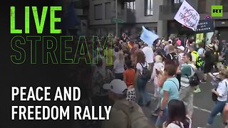 Massive 'peace and freedom' rally in Berlin