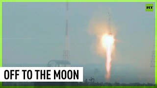 Luna-25: Russian lunar probe blasts off in historic mission