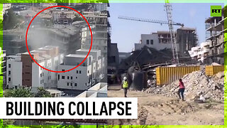 Seven-story building collapses in Nigeria