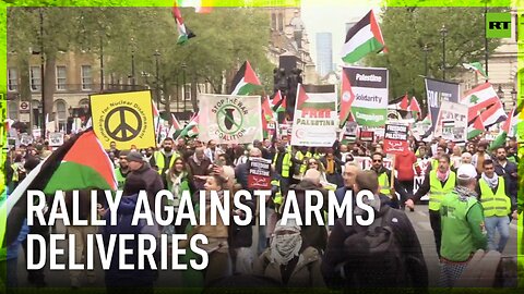 Stop arming Israel | Thousand of pro-Palestine demonstrators march in London