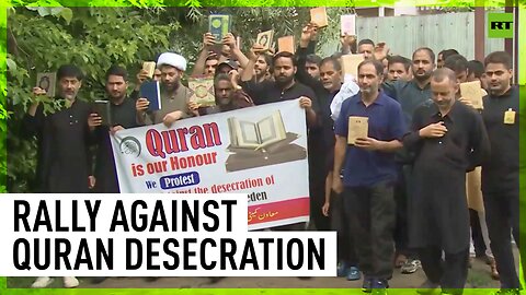 Kashmir Muslims rally against Quran-burning