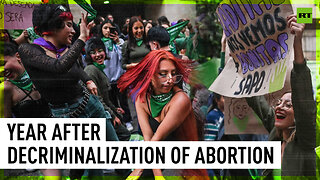 Colombian women celebrate one year since decriminalization of abortion