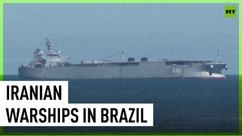Iranian warships dock in Rio de Janeiro