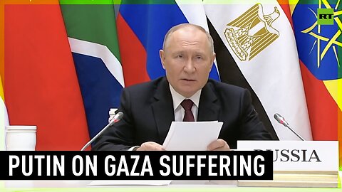 Children's suffering is result of US desire to monopolize peace efforts in Middle East - Putin