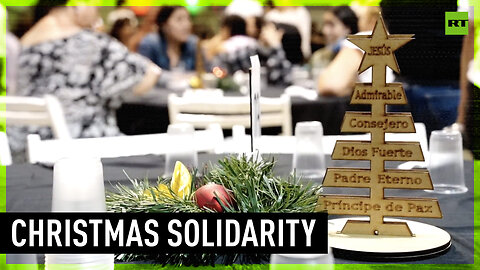 Hundreds receive free daily Christmas solidarity lunches in Argentina