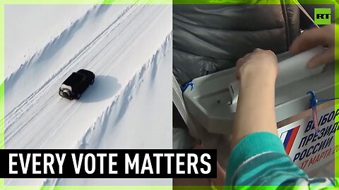 Russian presidential election | Residents of remote Siberian village take part in early voting
