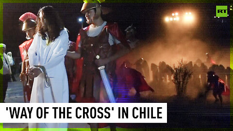 Chile celebrates Good Friday with 'Way of the Cross' reenactment