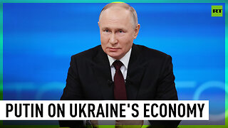 Ukraine is currently living off 'freebies' – Putin