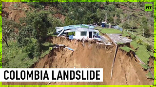 Landslide leaves at least 150 families homeless in Colombia