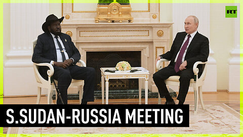 ‘Relations between our countries developing very intensely’ | Putin meets with S.Sudanese president