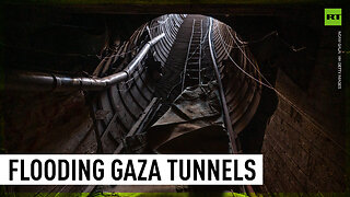 IDF pumps water into Gaza tunnels despite fear hostages may be inside