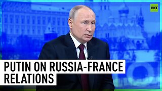 Macron сeased all relations with Russia – Putin