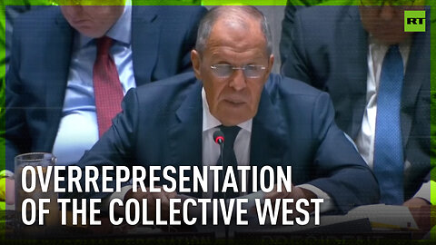 Countries of the Collective West clearly overrepresented at UNSC – Lavrov