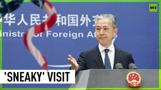 Beijing slams US lawmakers for 'sneakily' visiting Taiwan