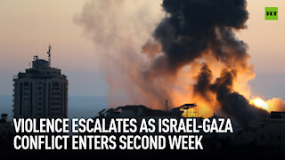 Violence escalates as Israel-Gaza conflict enters second week