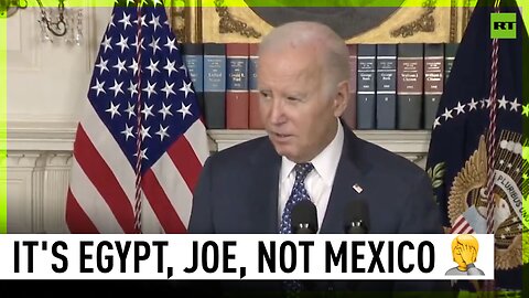 The President of Mexico El-Sisi did not want to open up the gate… – Biden