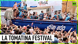 ‘La Tomatina’ is back: Let the tomato fight begin!