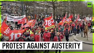 Thousands in Brussels protest austerity measures