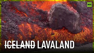 Current situation in Iceland: Floor is Lava