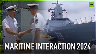 Russia-China Maritime Interaction 2024 joint naval drills take place in the Pacific