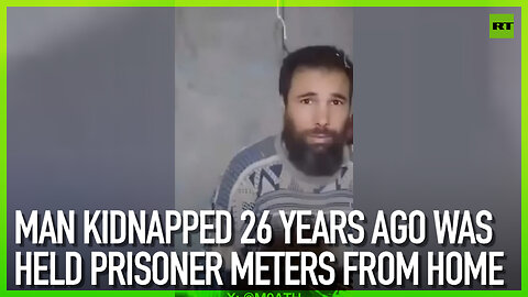 Man kidnapped 26 years ago was held prisoner meters from home