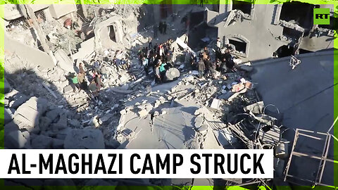 Search for survivors ongoing following airstrike on Al-Maghazi camp