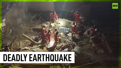Powerful earthquake hits China