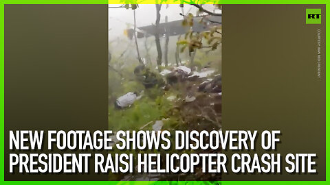 New footage shows discovery of President Raisi helicopter crash site