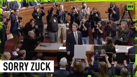 Mark Zuckerberg forced to apologize | Does he look sorry?