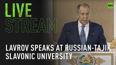 Lavrov speaks to young diplomats at Russian-Tajik Slavonic University