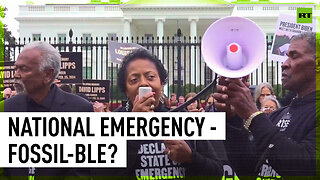 ‘Declare climate emergency’: Protesters stage funeral march in DC