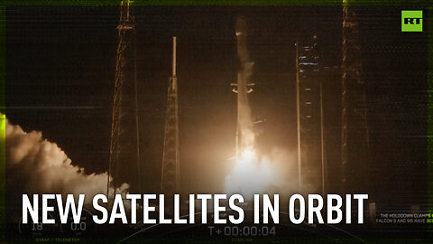 Falcon 9 rocket sends new batch of Starlink satellites into orbit