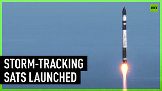 Rocket with two NASA satellites blasts off to space