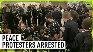 Pro-Palestinian sit-in at NYC's Grand Central ends with hundreds of arrests