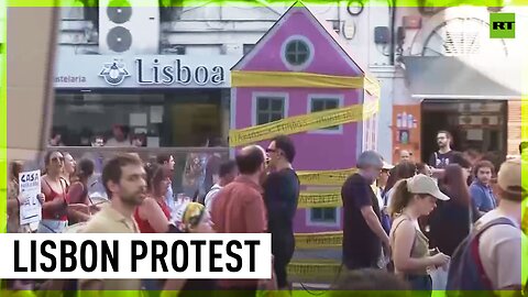 Thousands rally for affordable housing in Lisbon