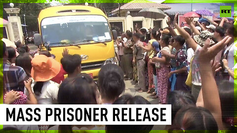 Myanmar junta releases over 3,000 prisoners on Buddhist New Year