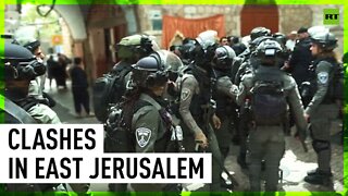 Palestinians clash with Israeli security forces around Al-Aqsa Mosque