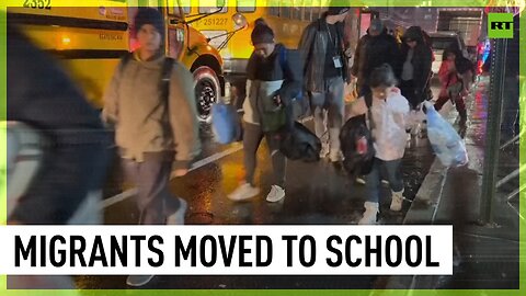 Students forced to leave after school becomes migrant shelter