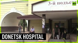 RT visits Donetsk hospital after shelling