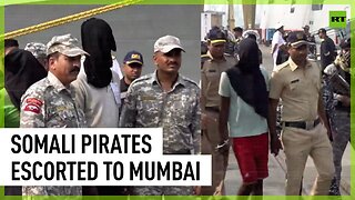 35 Somali pirates escorted to Mumbai