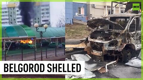 Ukrainian shelling of Belgorod leaves at least two people dead