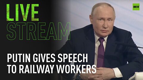 Putin takes part in 4th Congress of Railway Workers